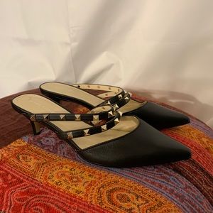 Marc Fisher Jonni studded strap mules 8